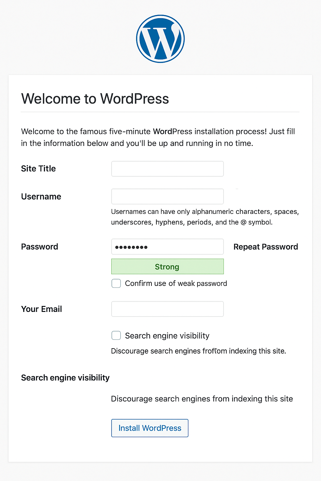 Here’s a complete step-by-step guide to install and run WordPress (blog) on a Linux server (CentOS, Ubuntu, or similar). This assumes you have root SSH access